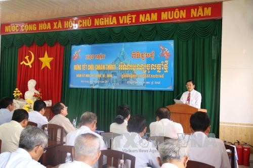 Различные мероприятия, посвященные кхмерскому новогоднему празднику «Чол Чнам Тхмей» - ảnh 1